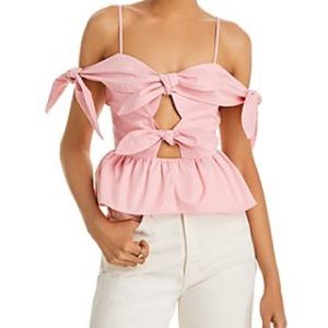 FORE
Knot Trim Cutout Top